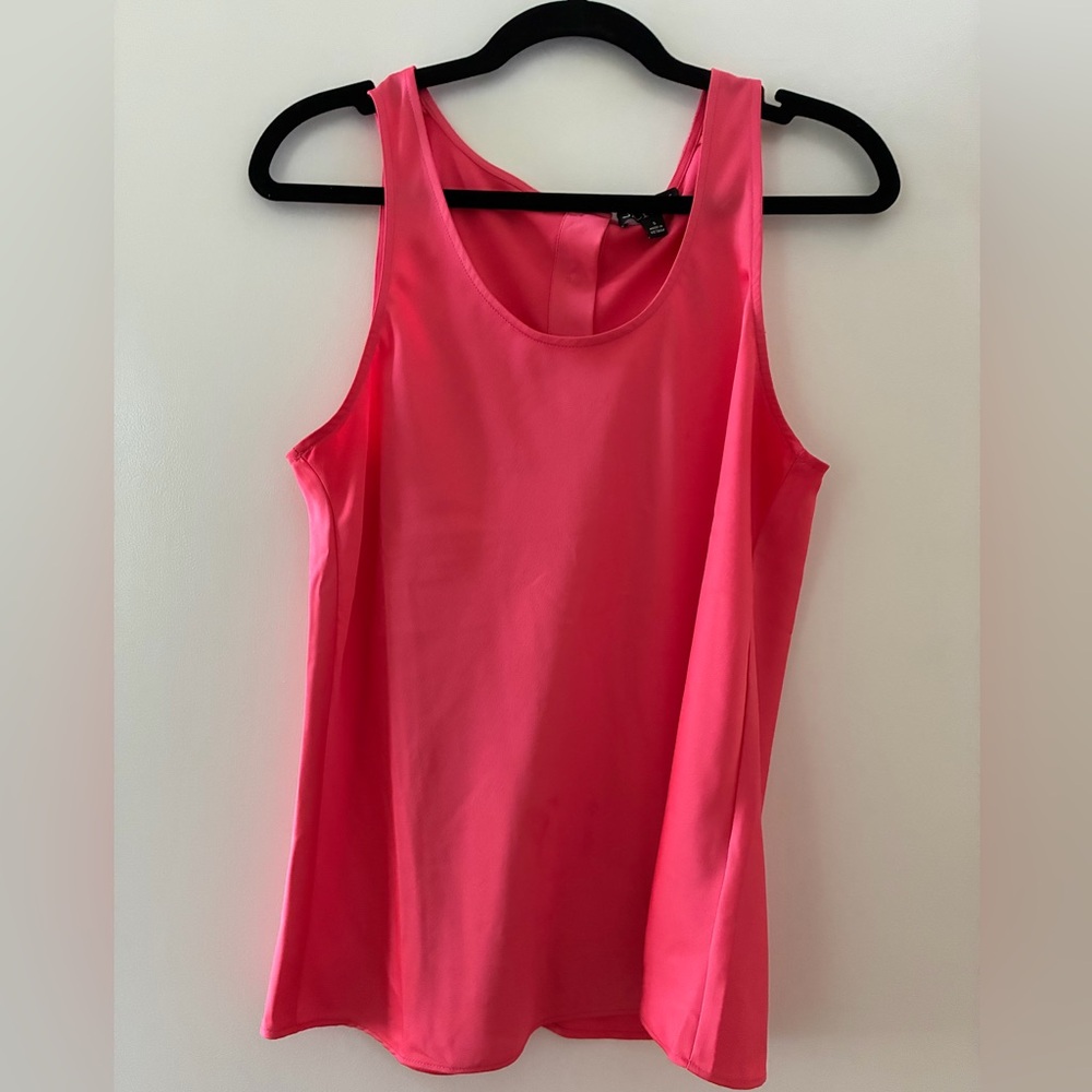 J. Crew Hot Pink Scoop Neck Tank Top